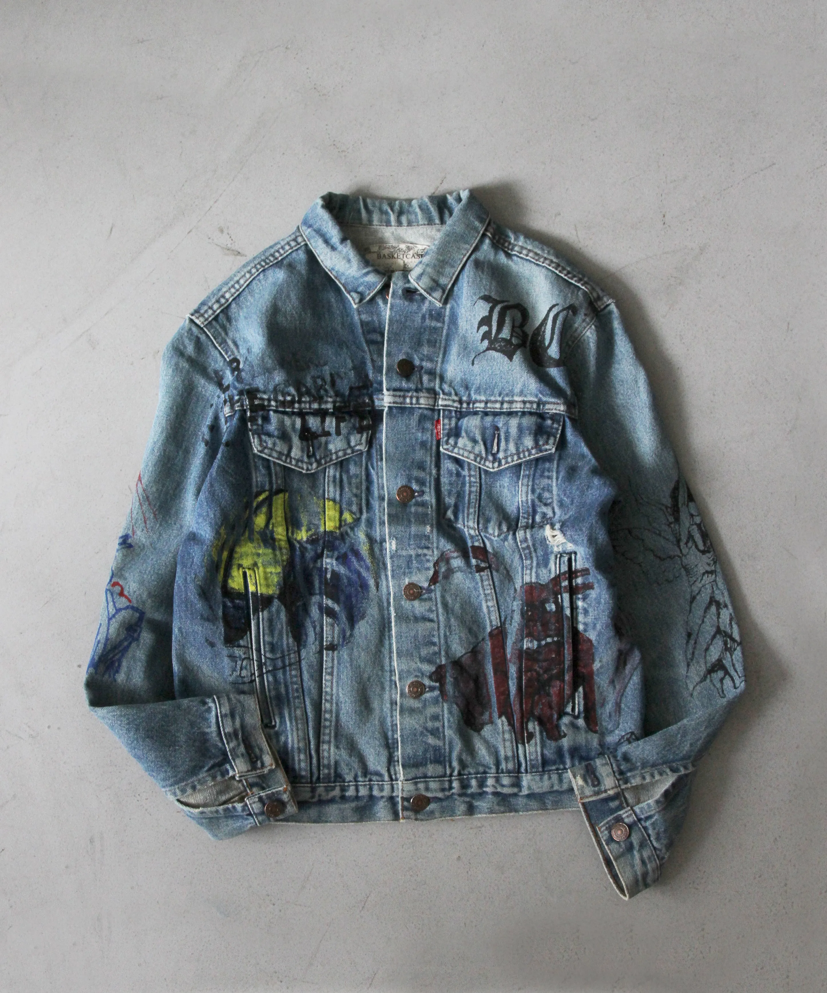 Basketcase BCHS DENIM JACKET S SIZE "C"