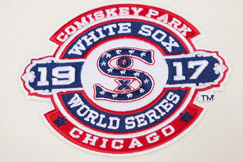 Chicago White Sox Crème Varsity Jacket