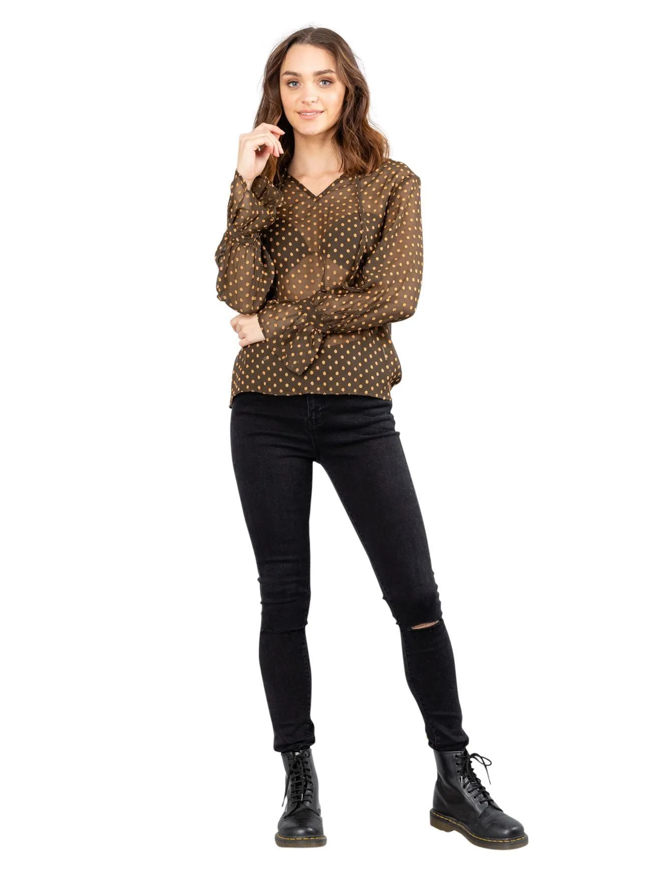 Daisy Shirt - Ochre