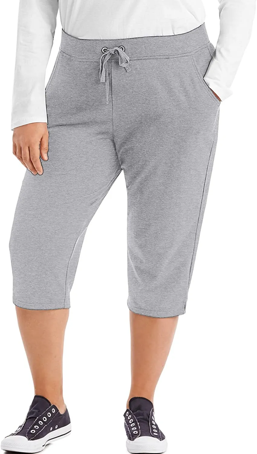 Just My Size Women's French Terry Capri