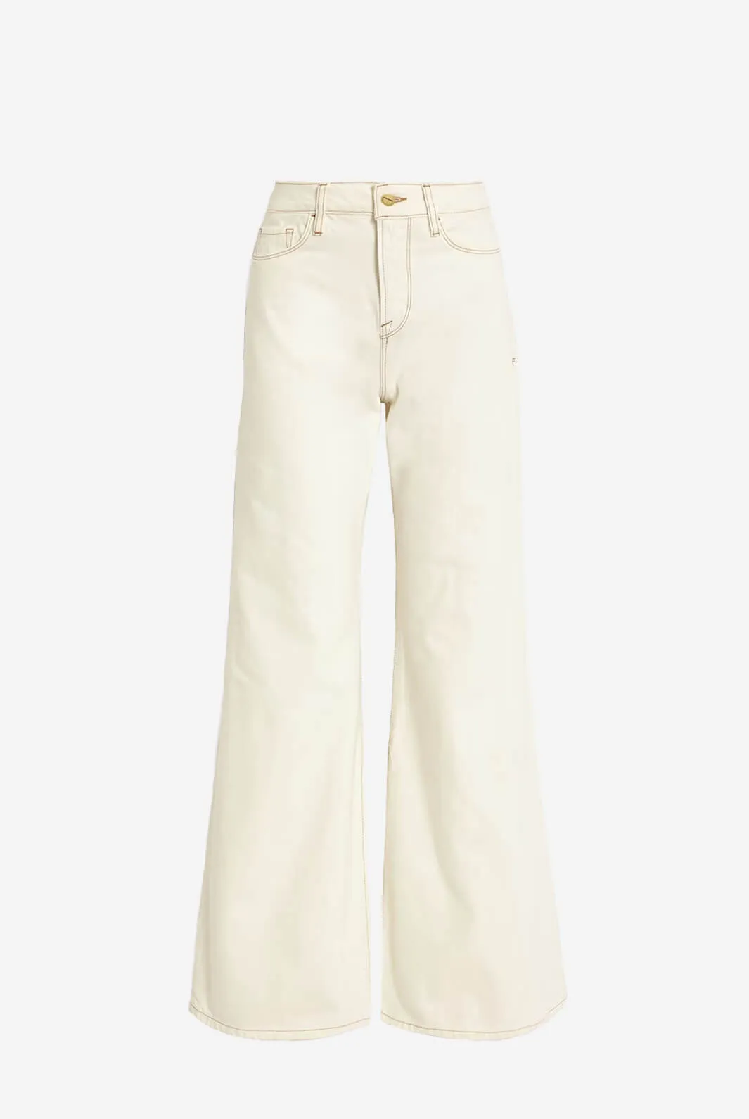 LE PALAZZO high-rise wide leg denim