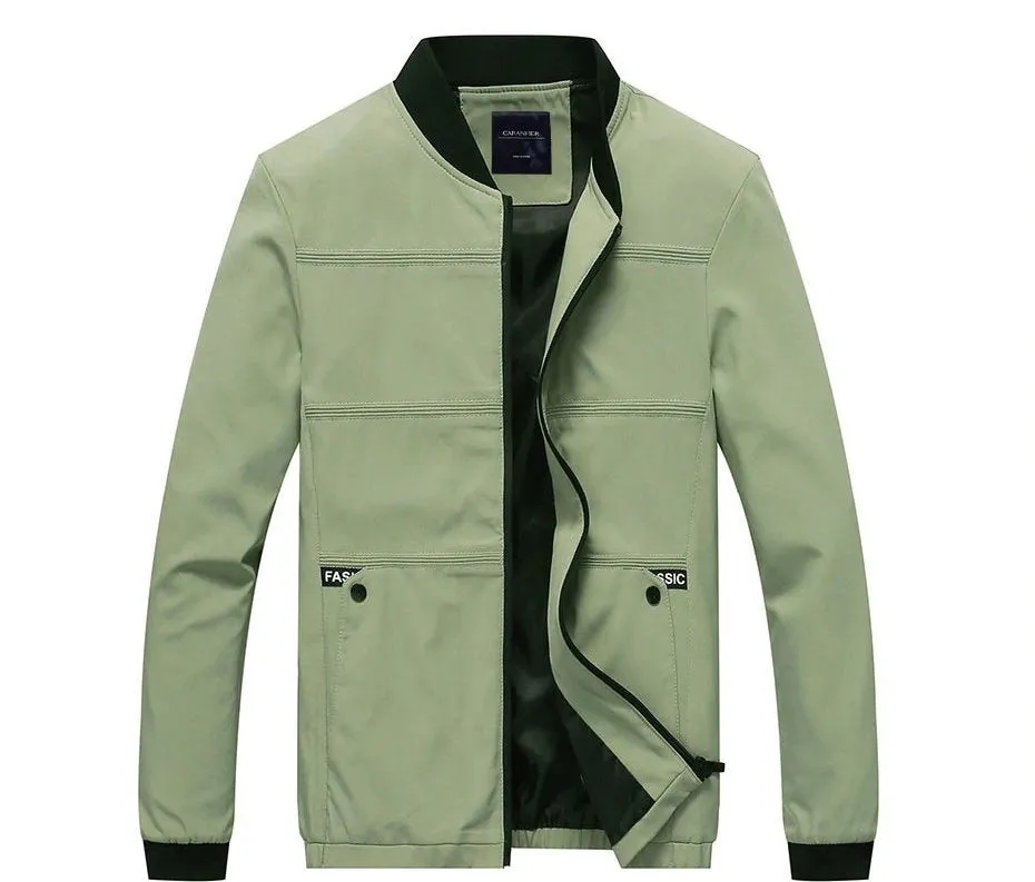 Men's Autumn Waterproof Military Bomber | Men's Windbreaker